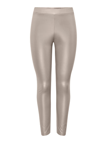 Leggings in Leder-Optik