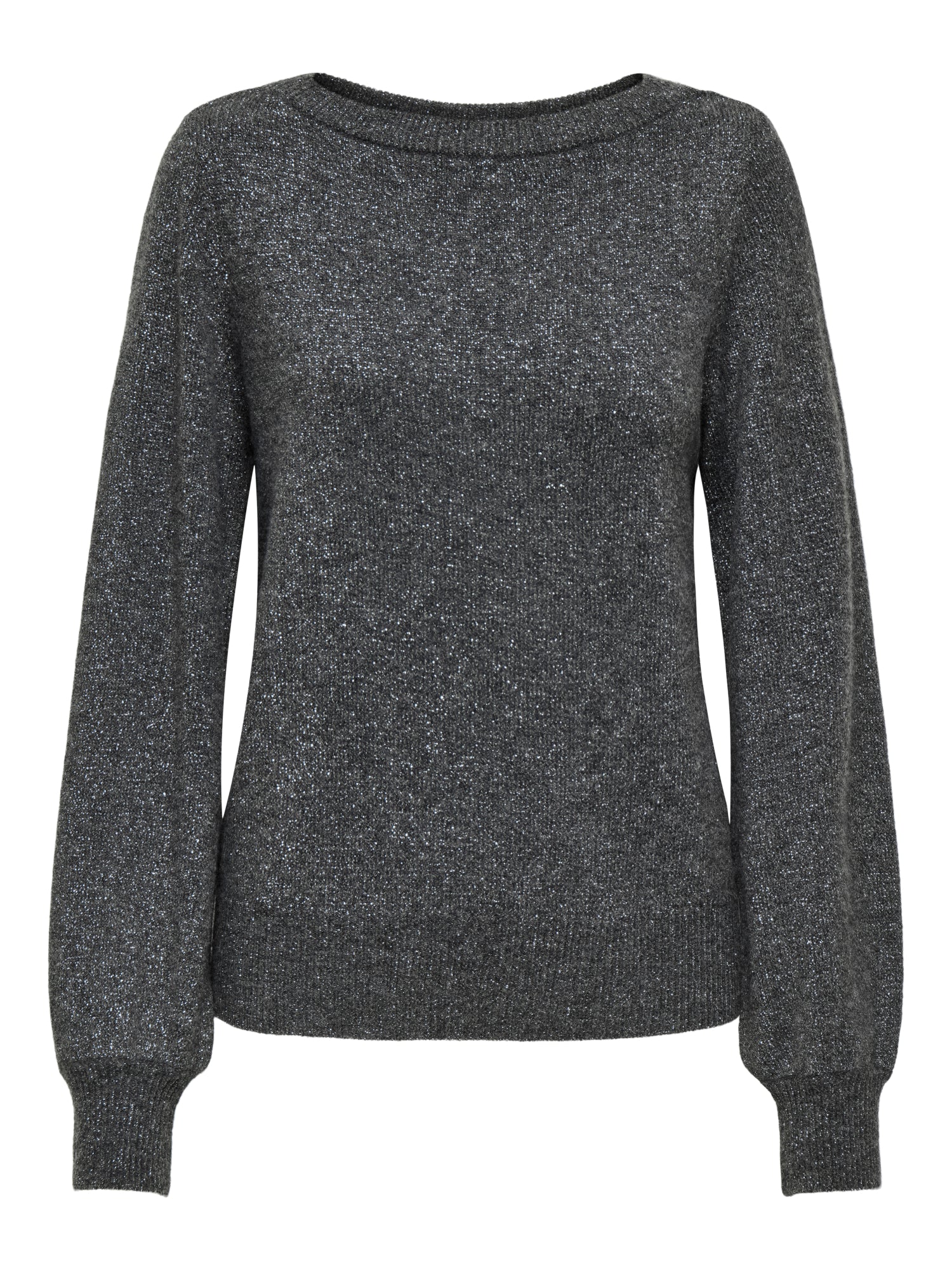 JDY Pullover  dunkelgrau