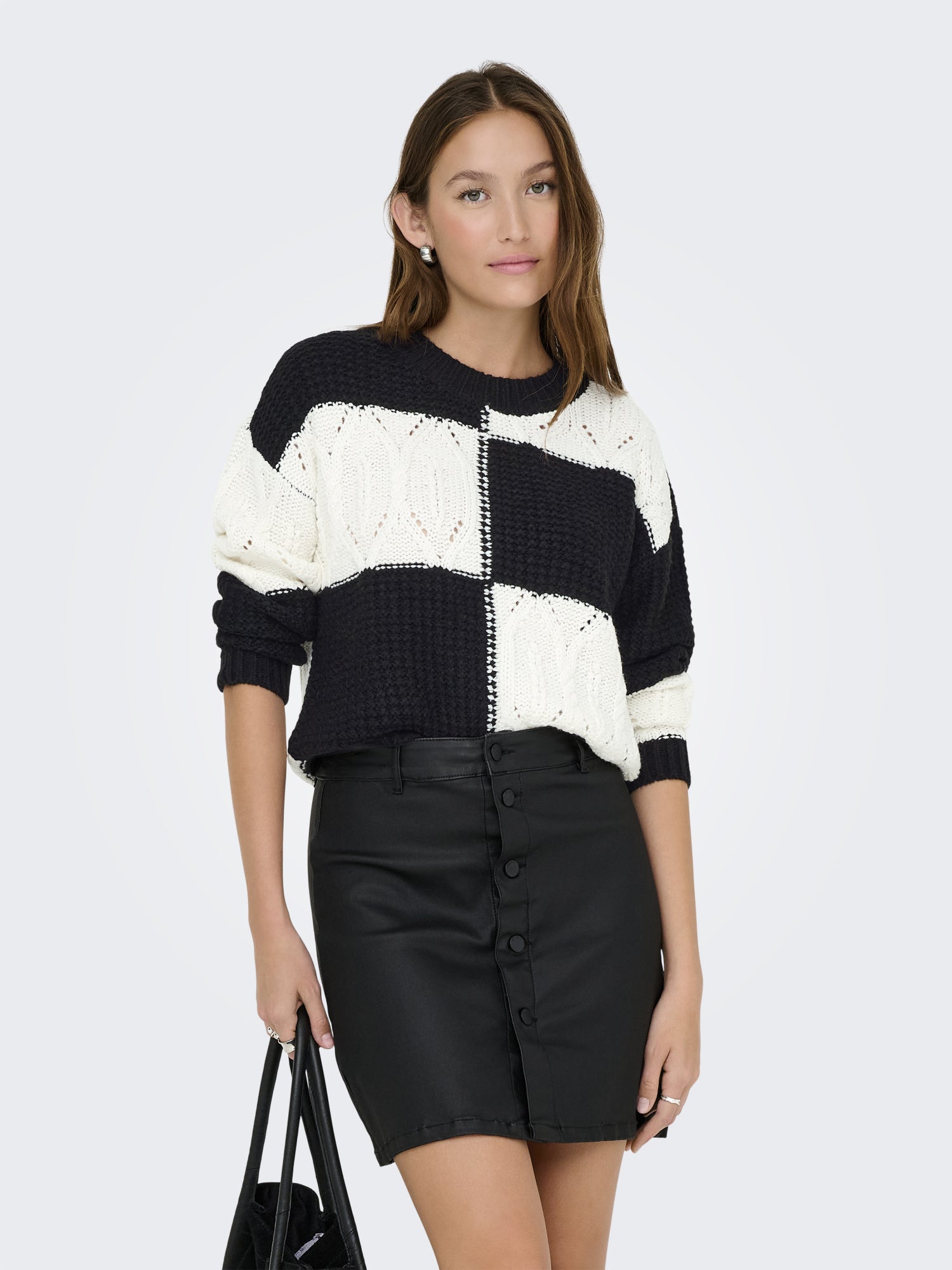 JDY Pullover  schwarz