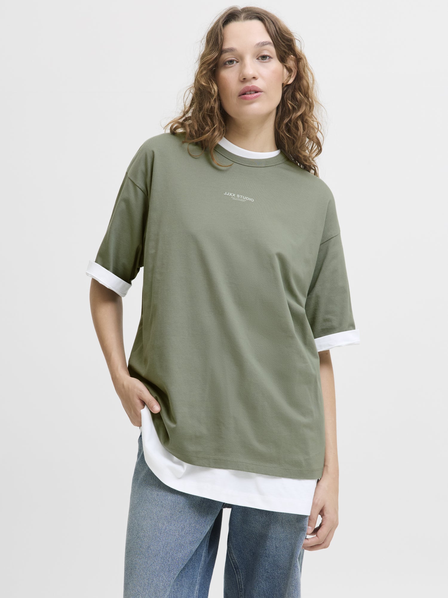 JJXX T-Shirts hellgrün