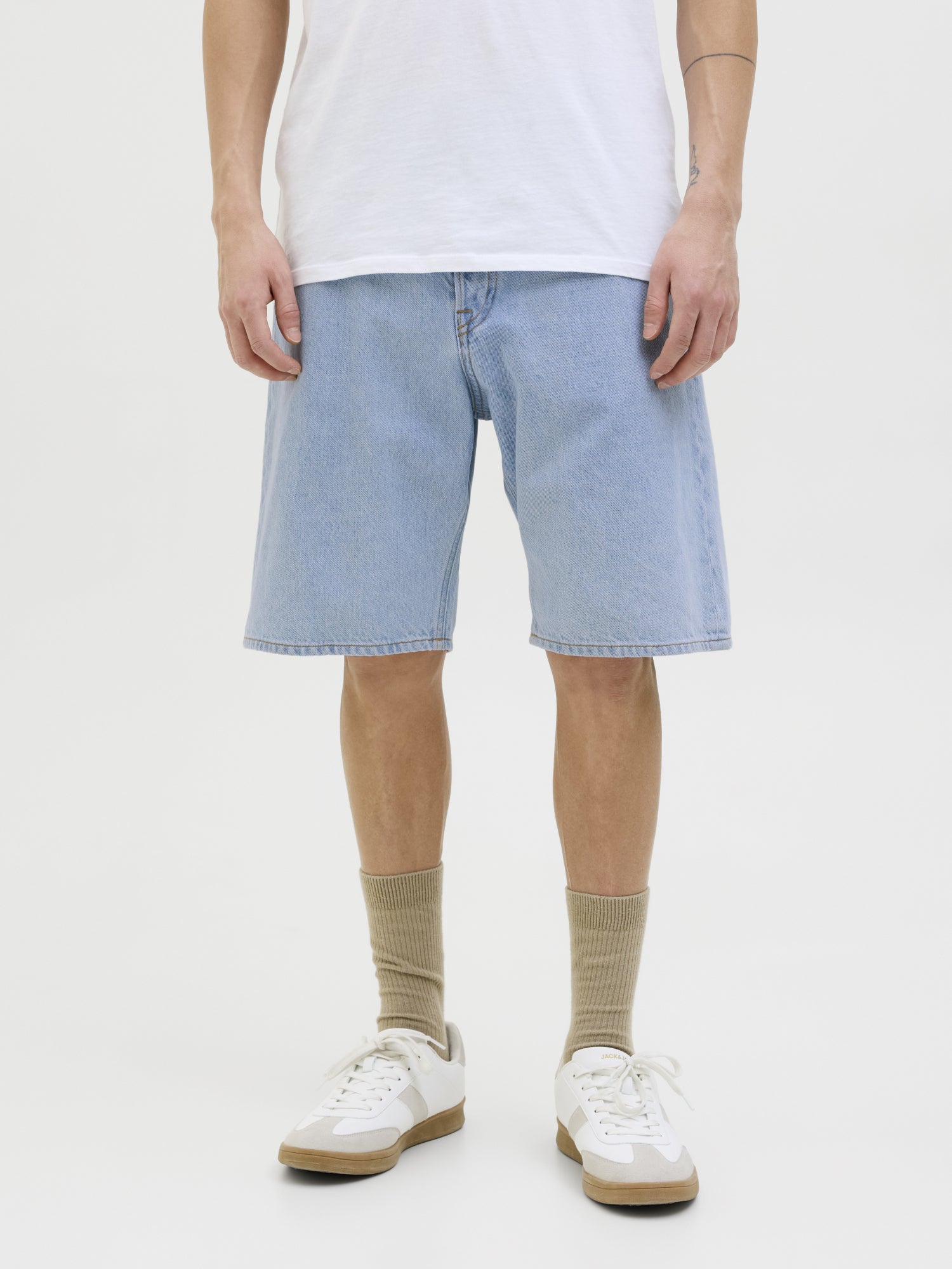 Jack & Jones Jeansshorts hellblau