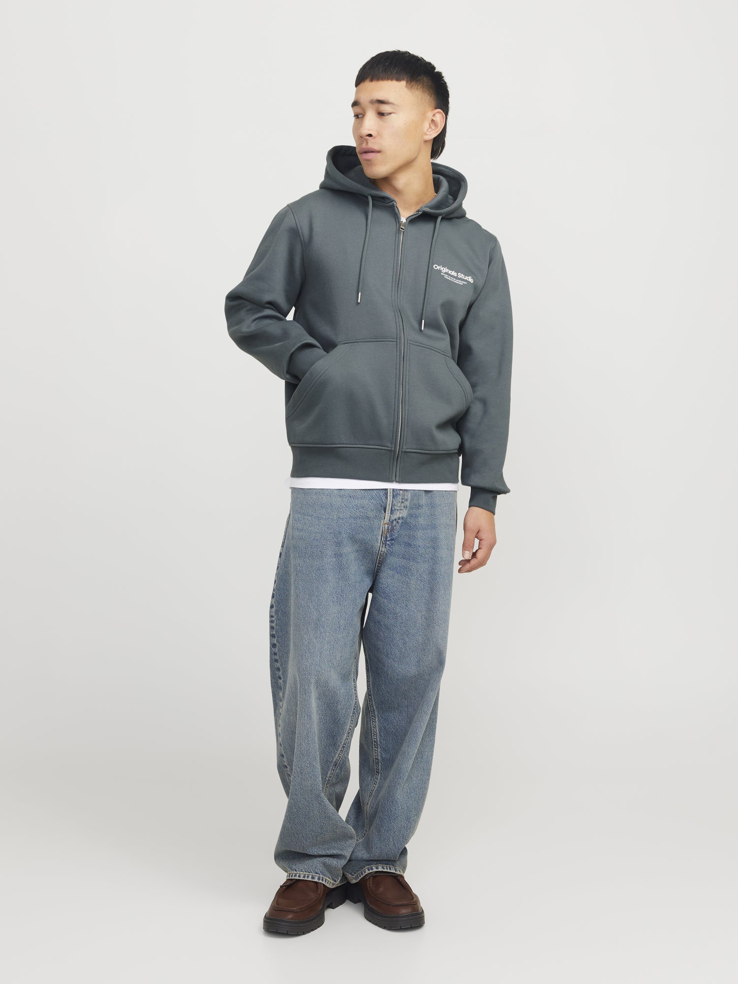Jack & Jones Shirtjacken grau
