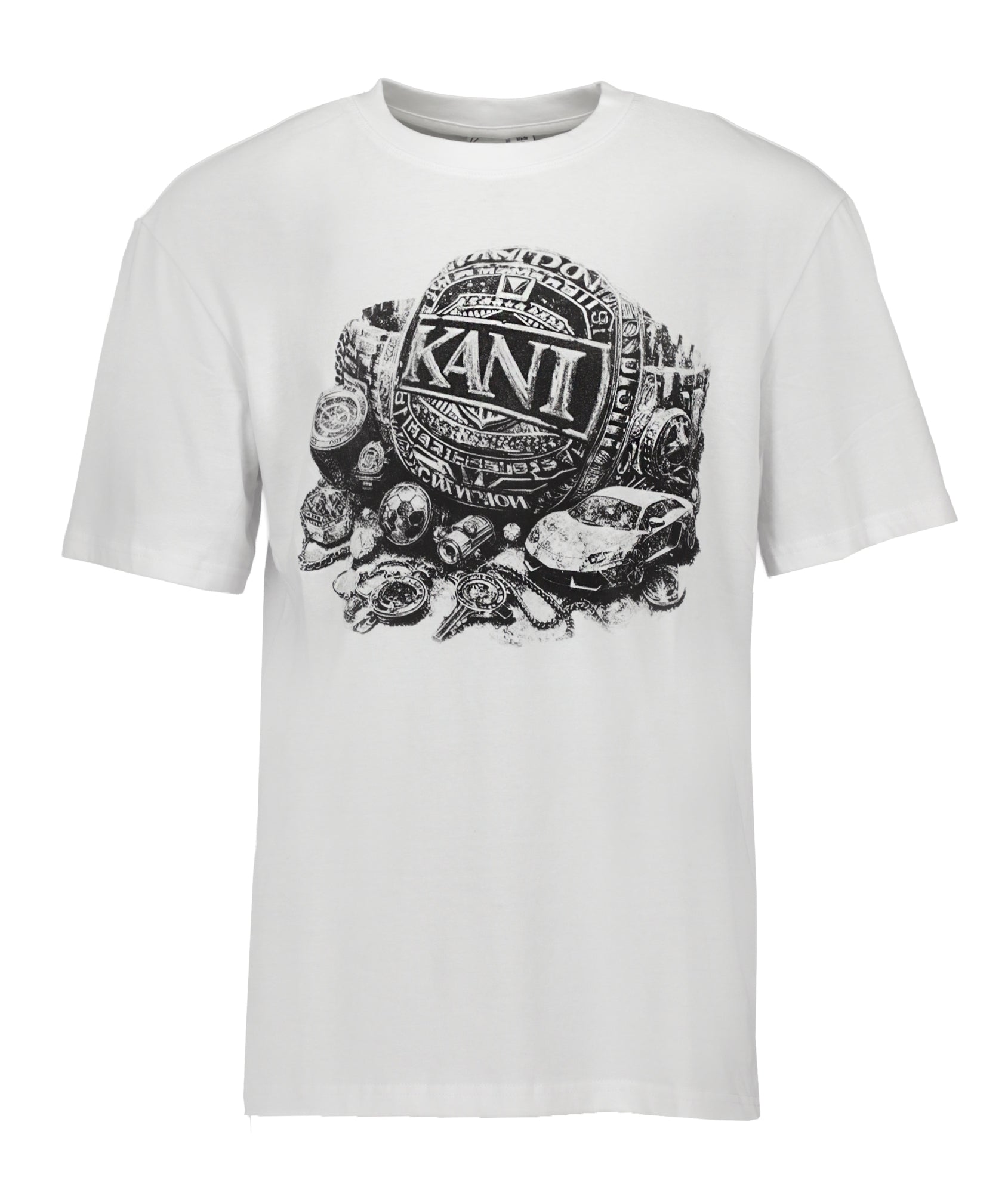 Karl Kani T-Shirts weiß