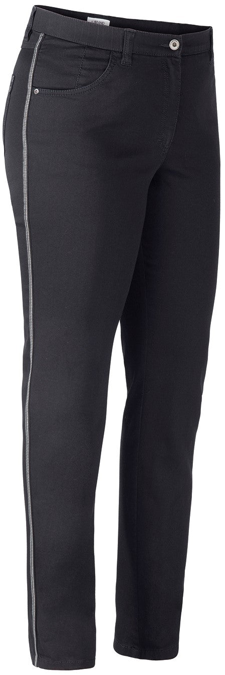 KjBrand Skinny, Slim schwarz