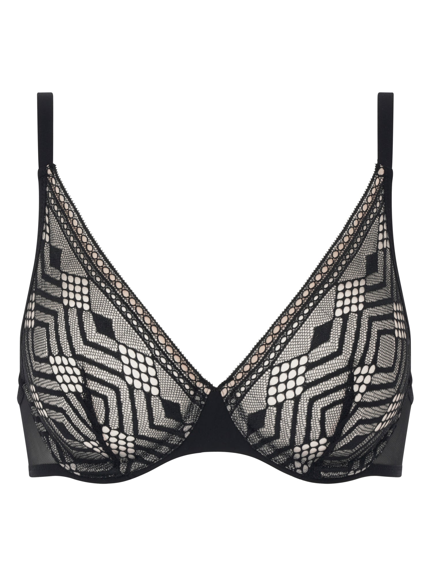 Lascana Push-up-BHs schwarz