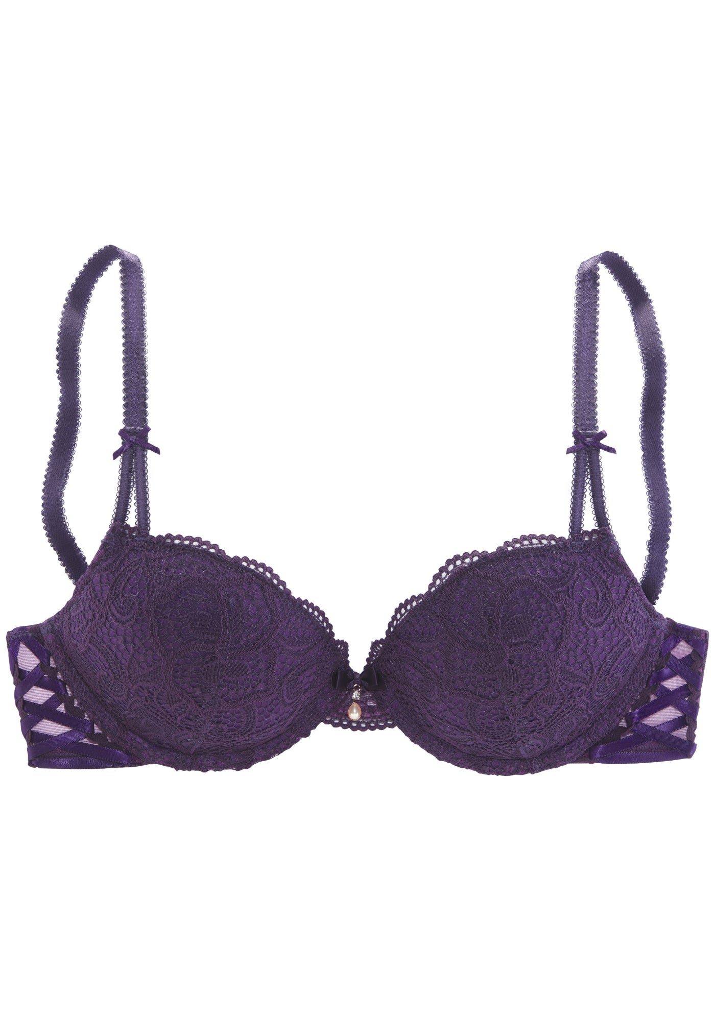 Lascana Push-up-BHs lila