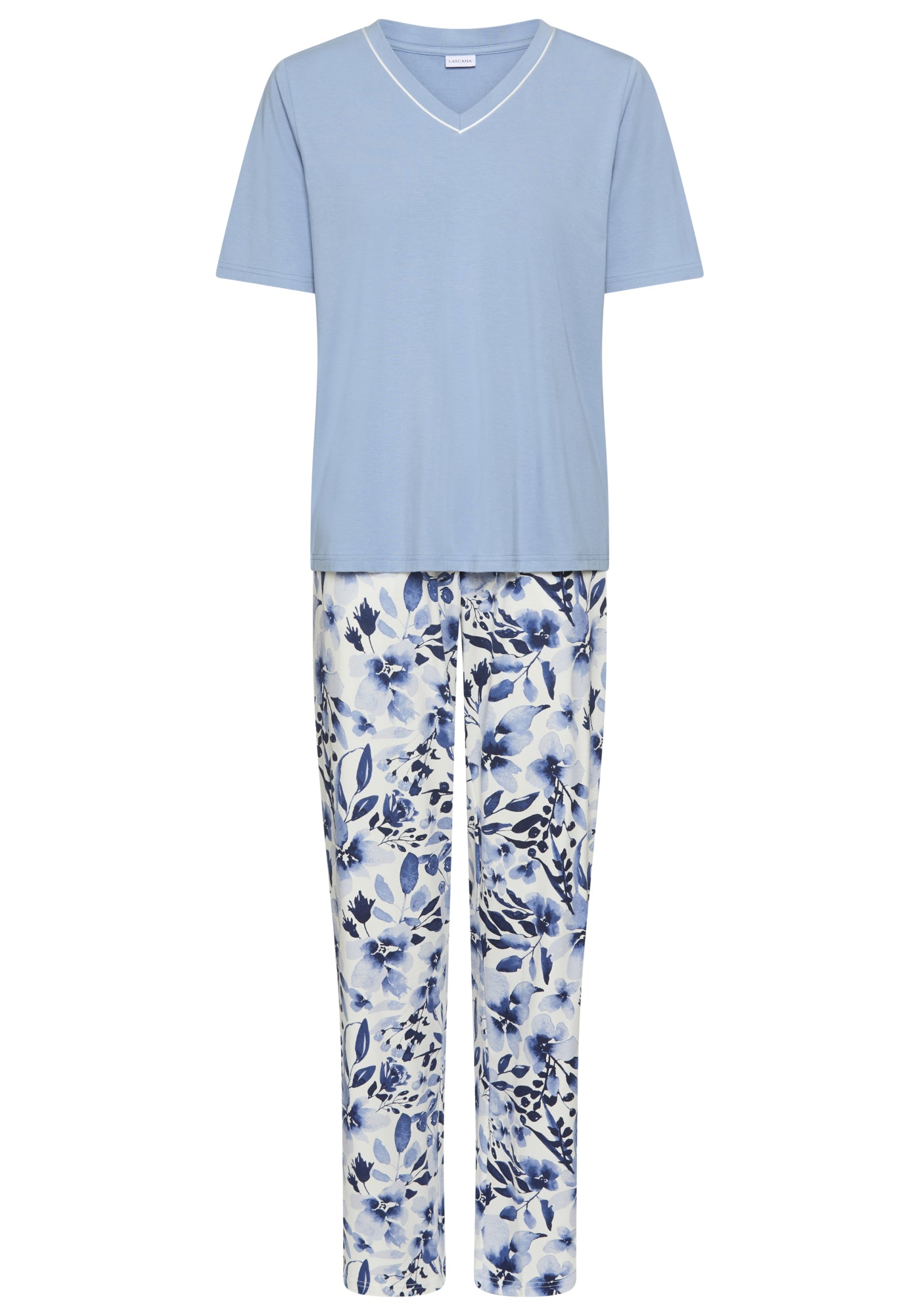 Lascana Pyjama hellblau