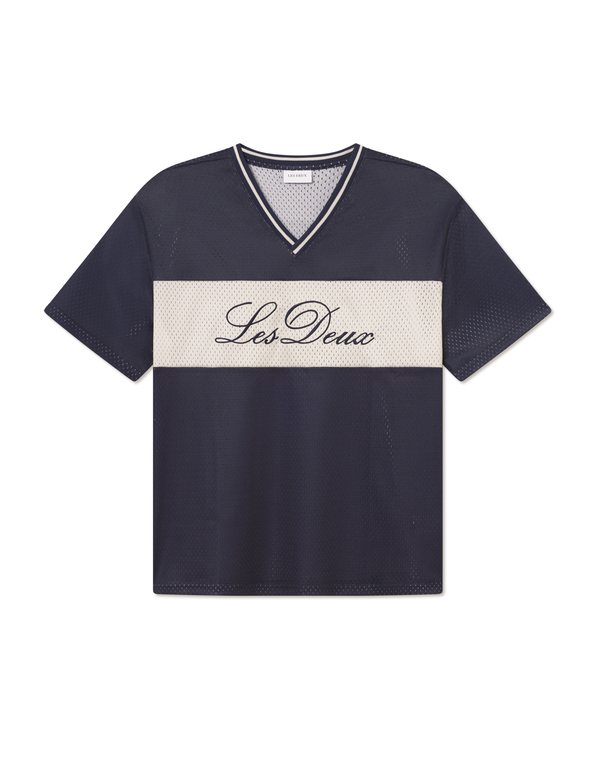 Les Deux T-Shirts dunkelblau