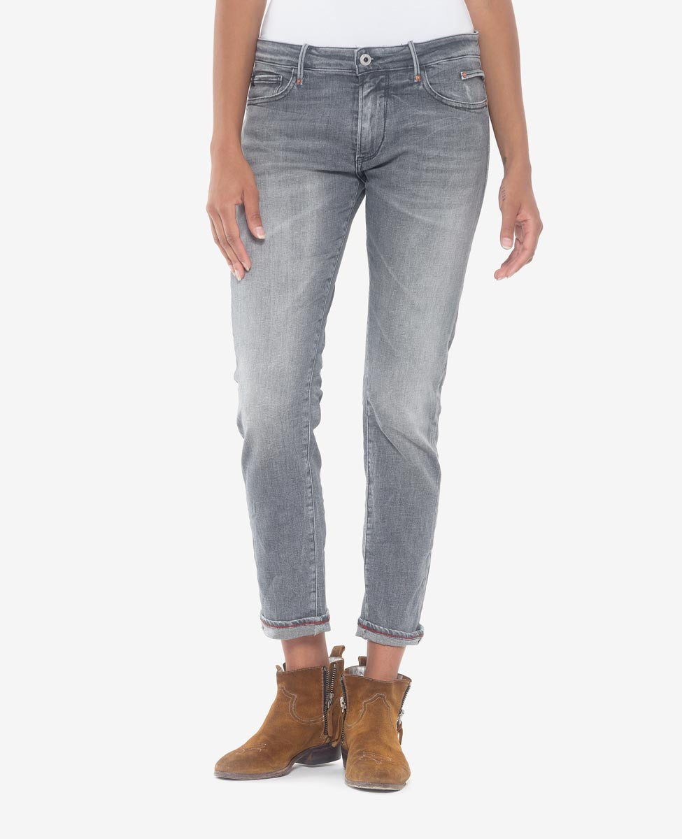 Les Temps Des Cerises Skinny, Slim grau