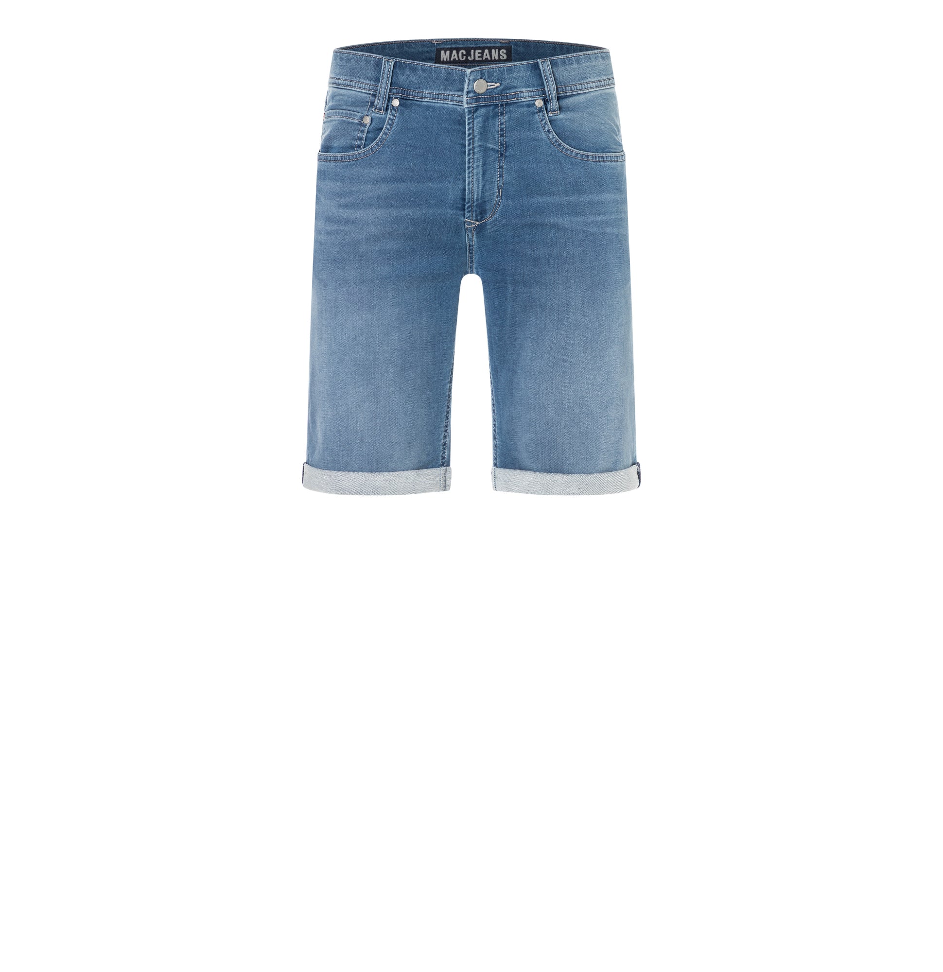 MAC Jeansshorts blau