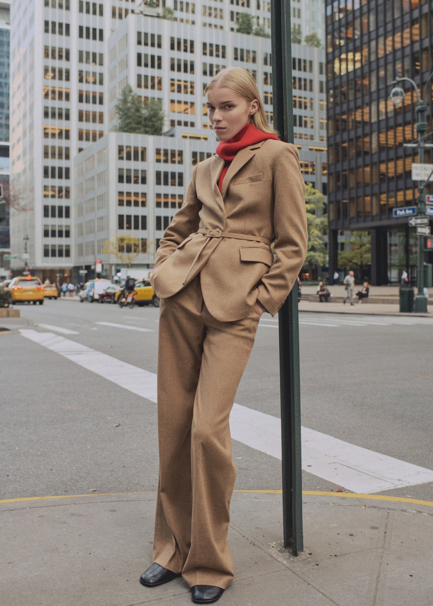 Mango Businesshosen  braun