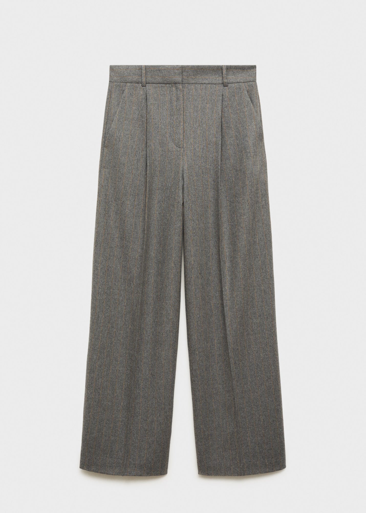 Mango Businesshosen grau
