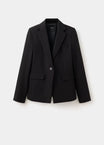 Mango Blazer schwarz