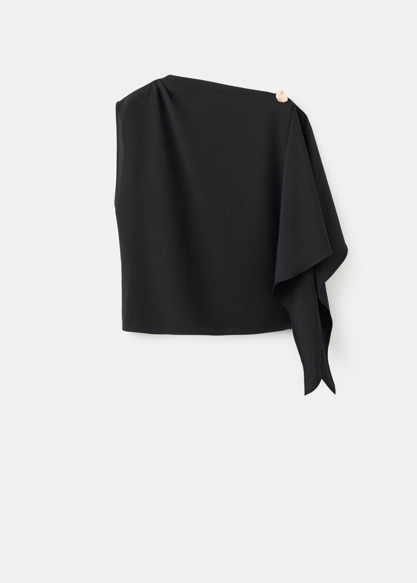 Mango Blusen schwarz