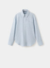 Mango Hemdblusen blau