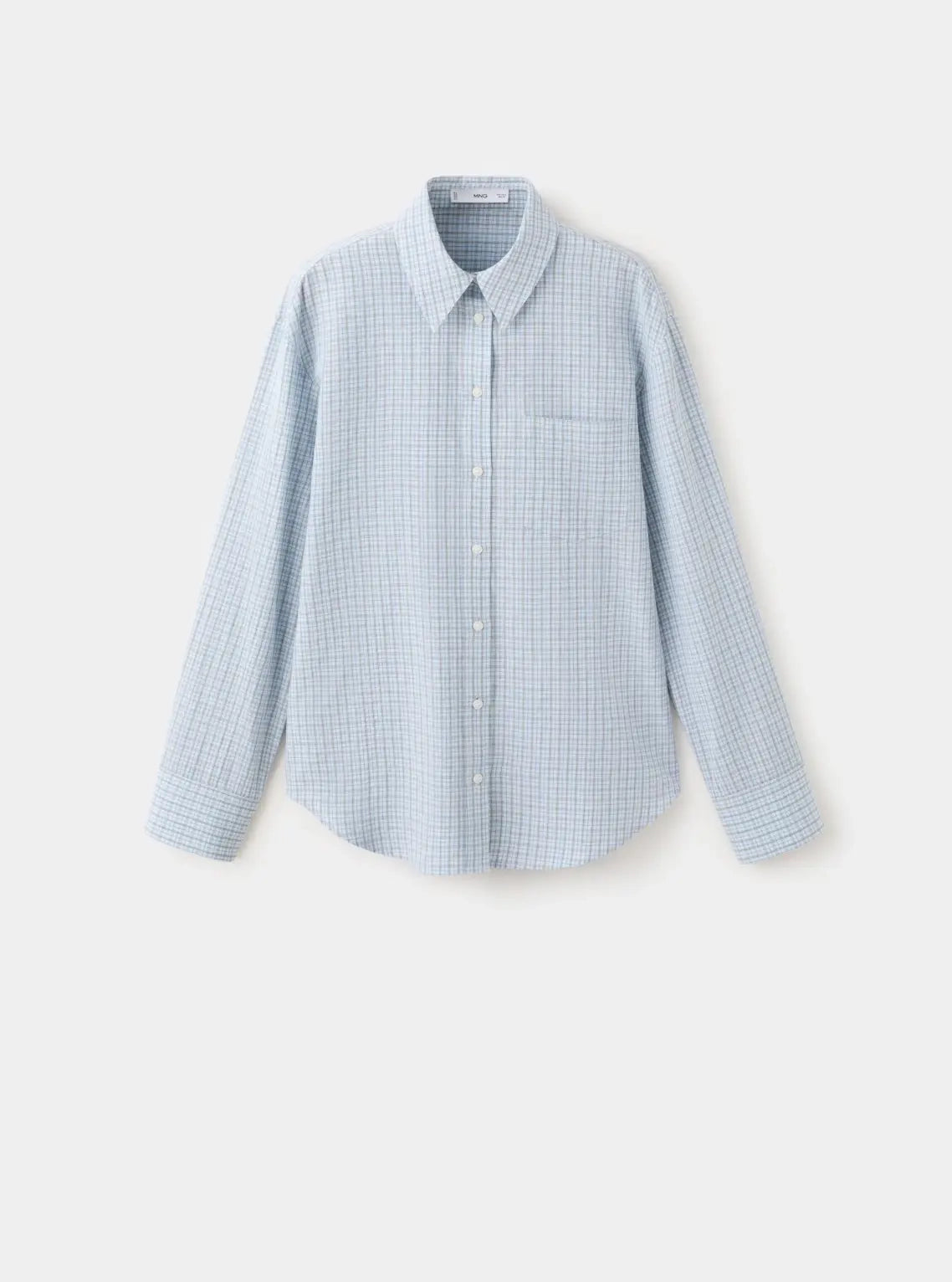 Mango Hemdblusen blau