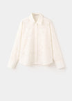 Mango Blusen beige
