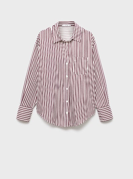 Mango Hemdblusen bordeaux