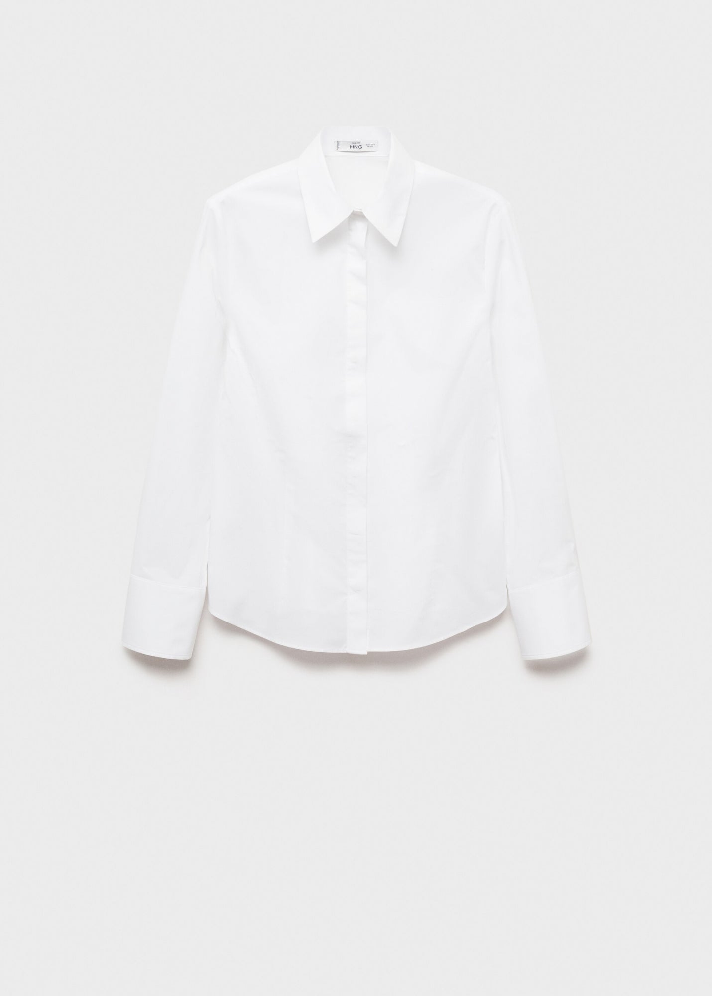 Mango Hemdblusen weiß