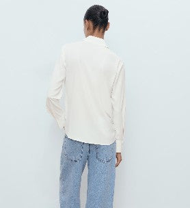 Mango Hemdblusen  weiß