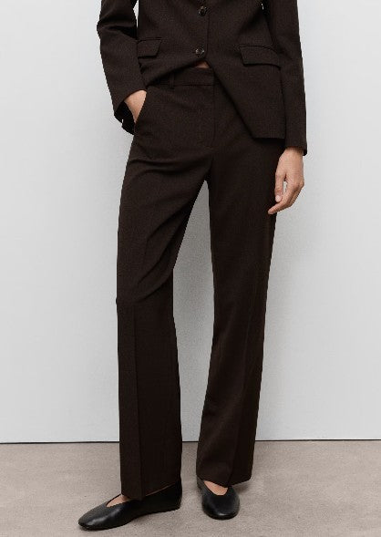 Mango Businesshosen braun