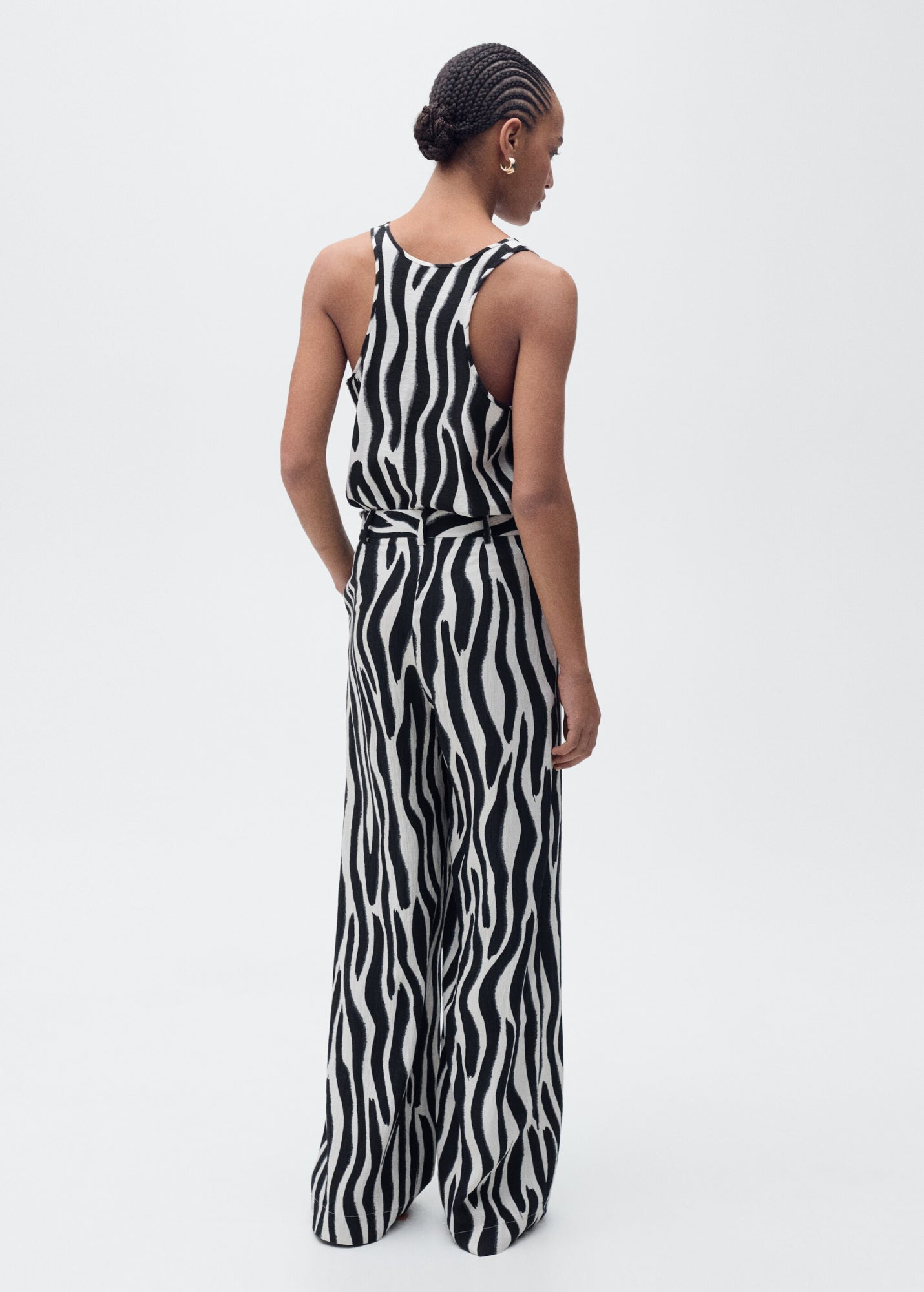 Mango Jumpsuits schwarz