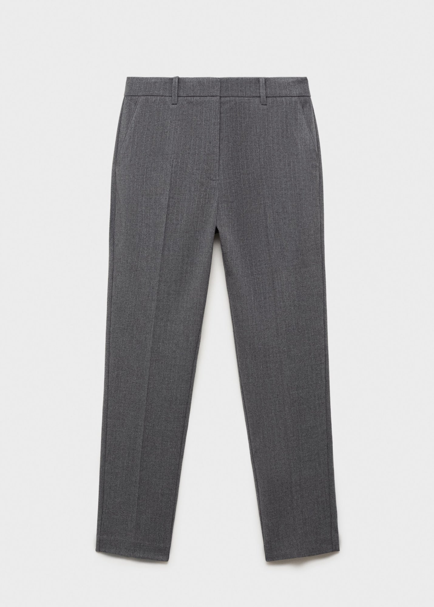 Mango Businesshosen grau