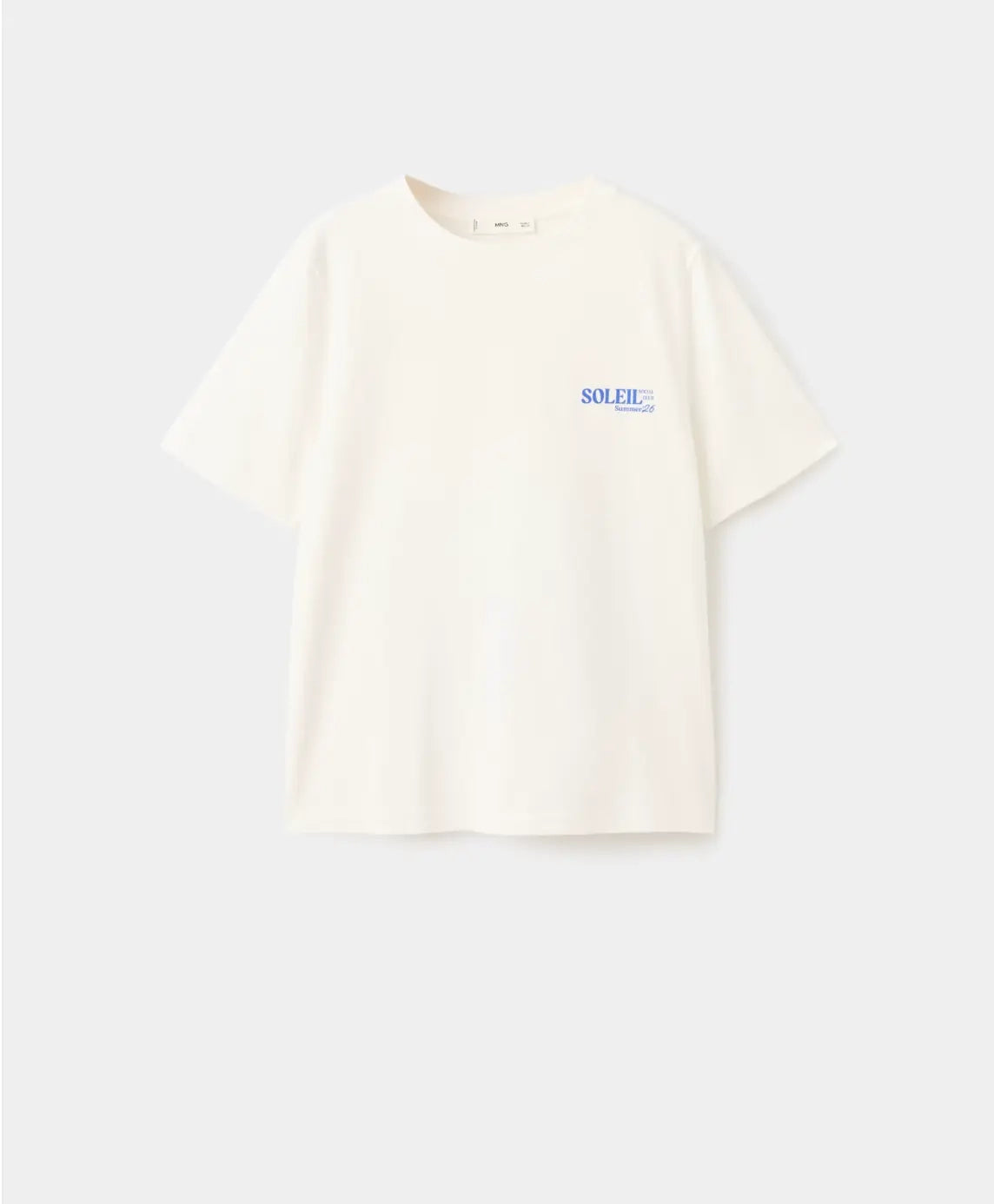 Mango T-Shirts blau
