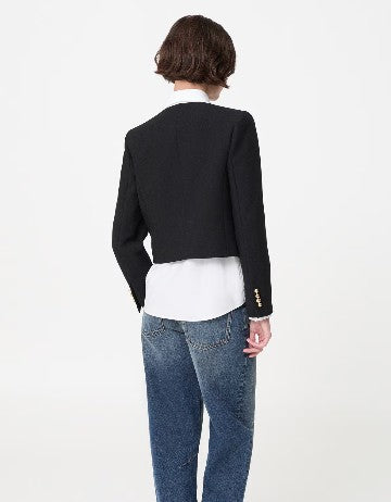 Mango Leichte Jacken schwarz