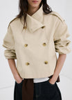 Mango Leichte Jacken beige