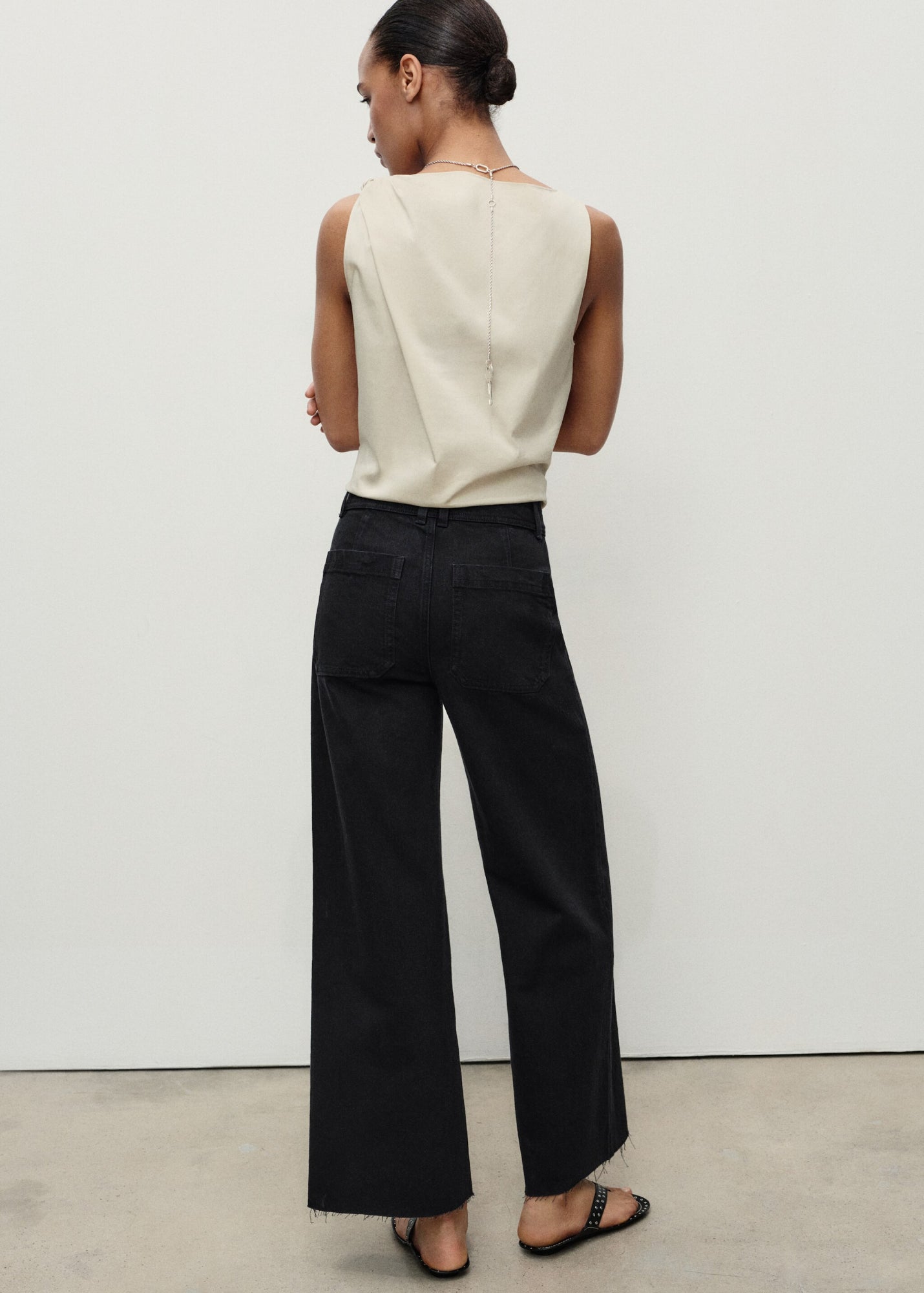 Mango Relaxed, Weit schwarz