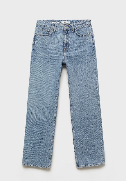 Mango Straight hellblau