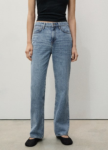 Mango Straight hellblau