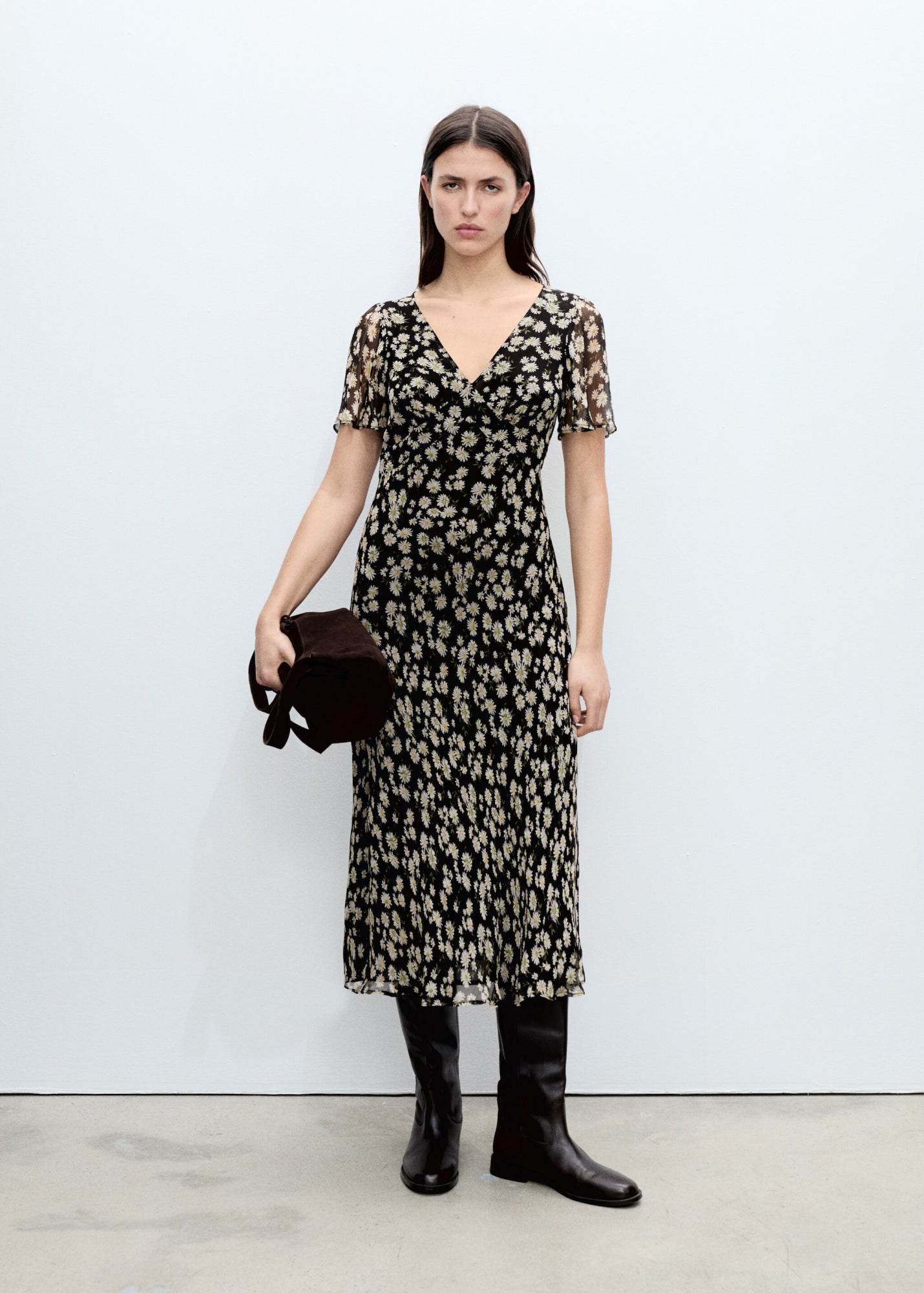 Mango Freizeitkleider schwarz