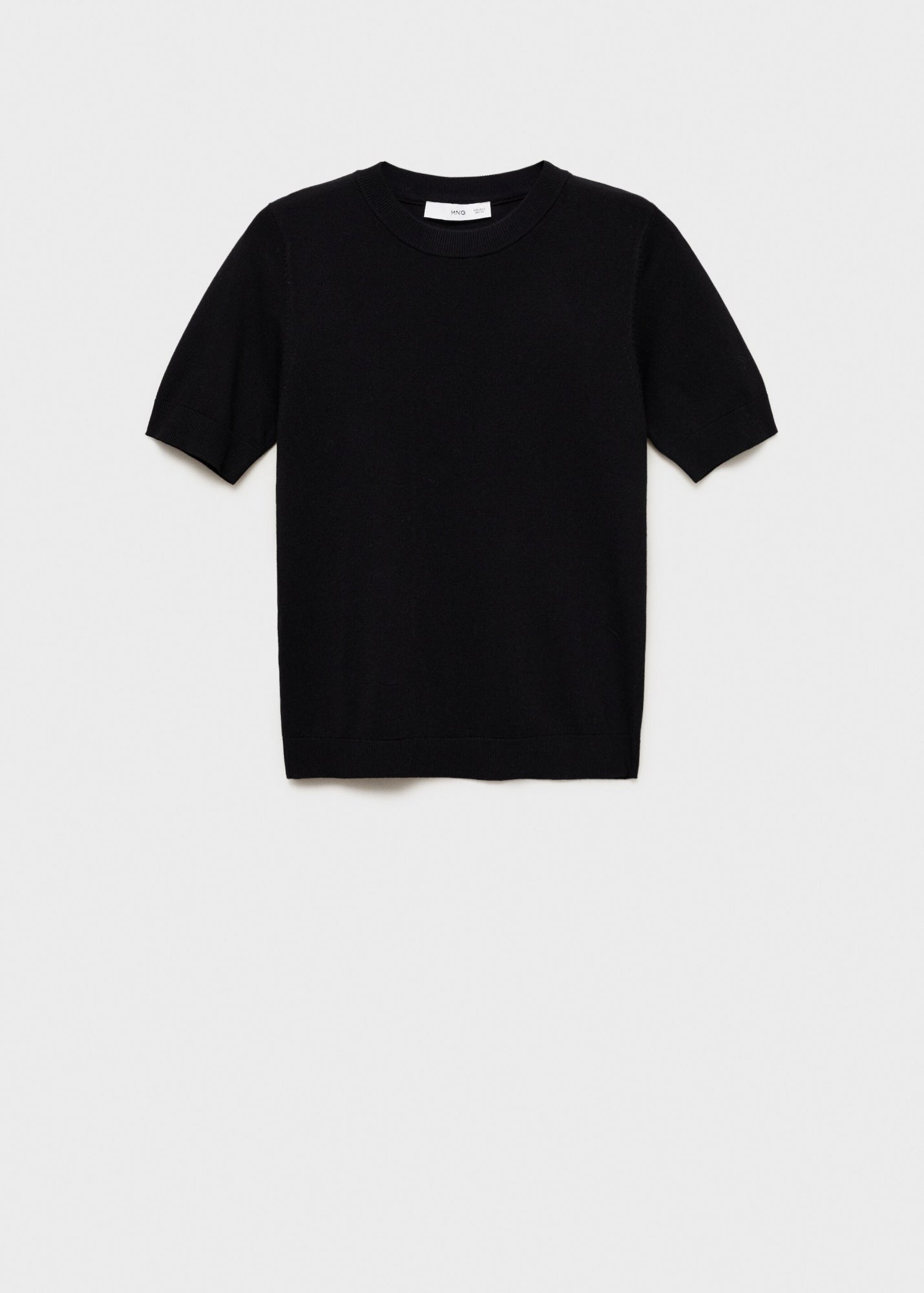 Mango Pullover schwarz