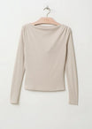 Mango Langarmshirts beige