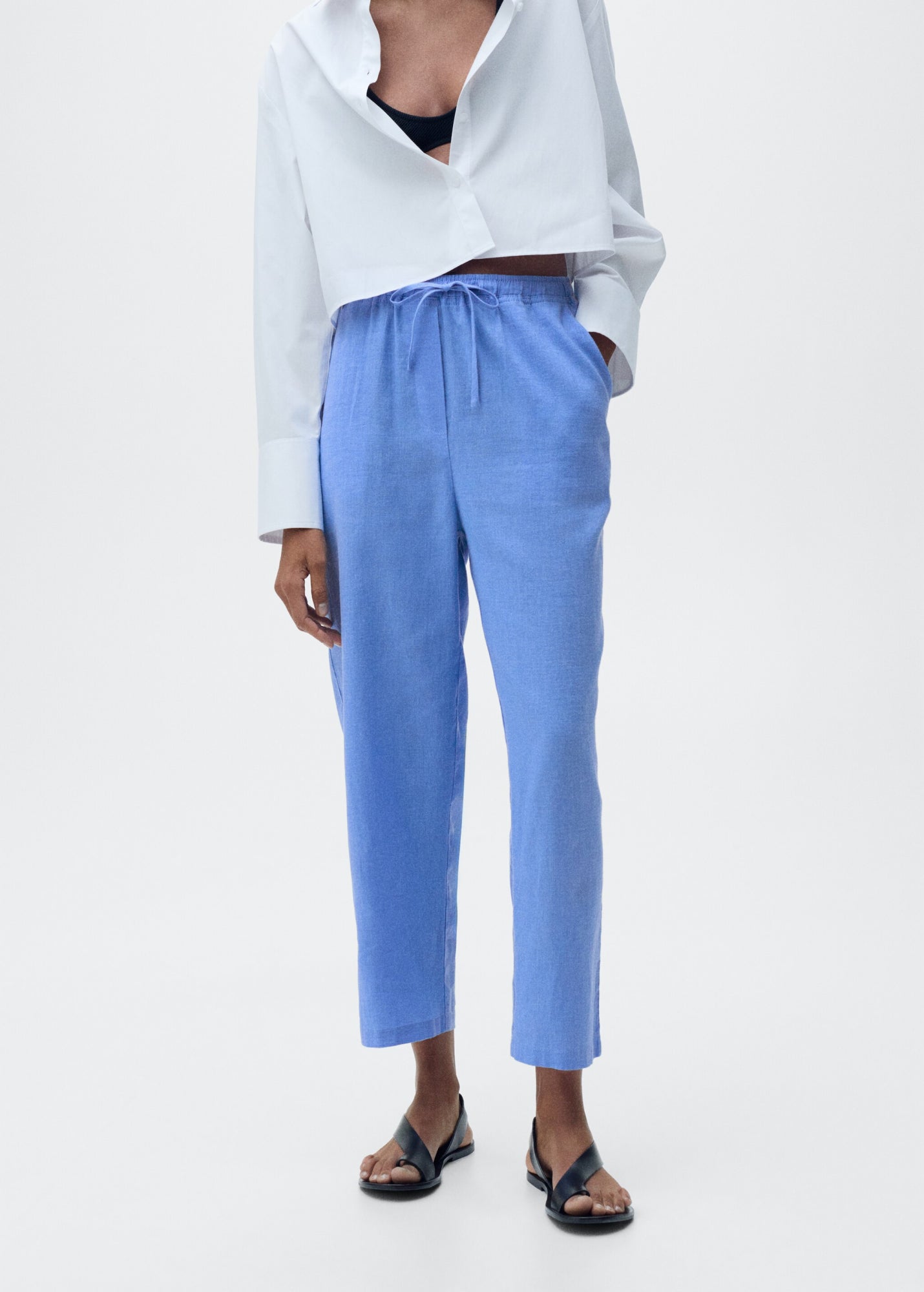 Mango Joggingpants hellblau