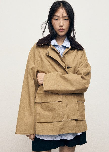 Mango Outdoor-Jacken braun