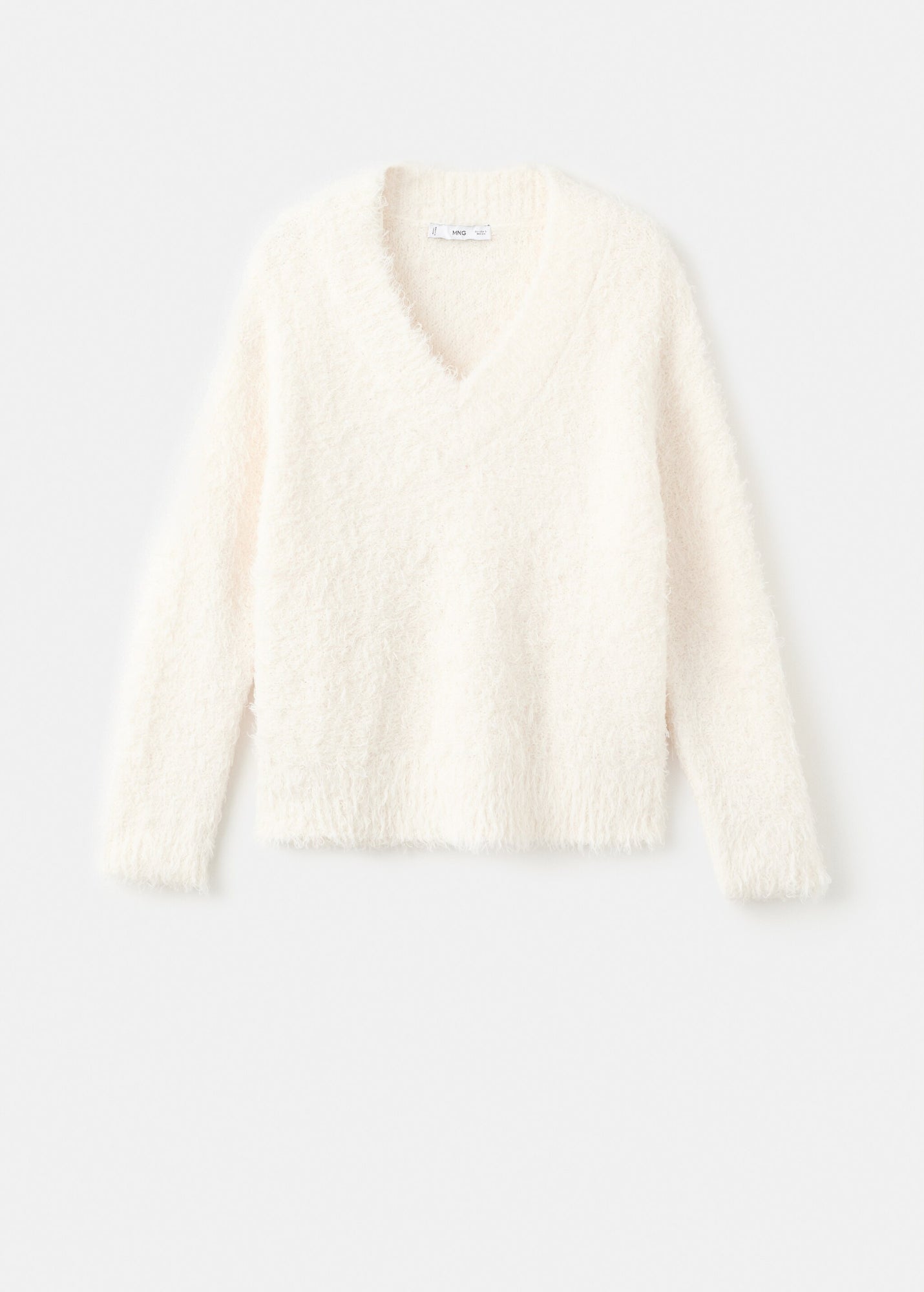 Mango Pullover weiß