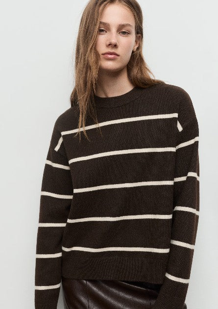 Mango Pullover braun