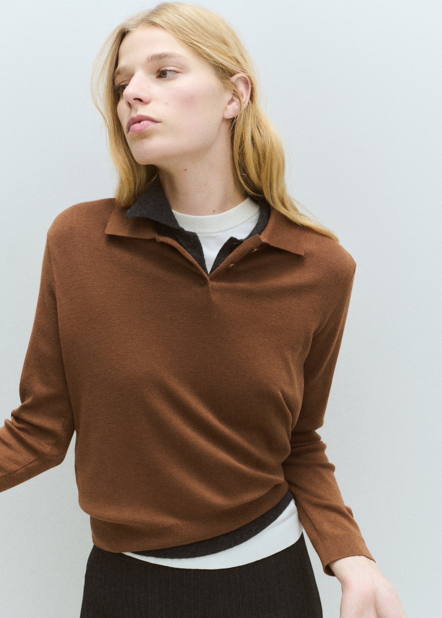 Mango Sweatshirts braun