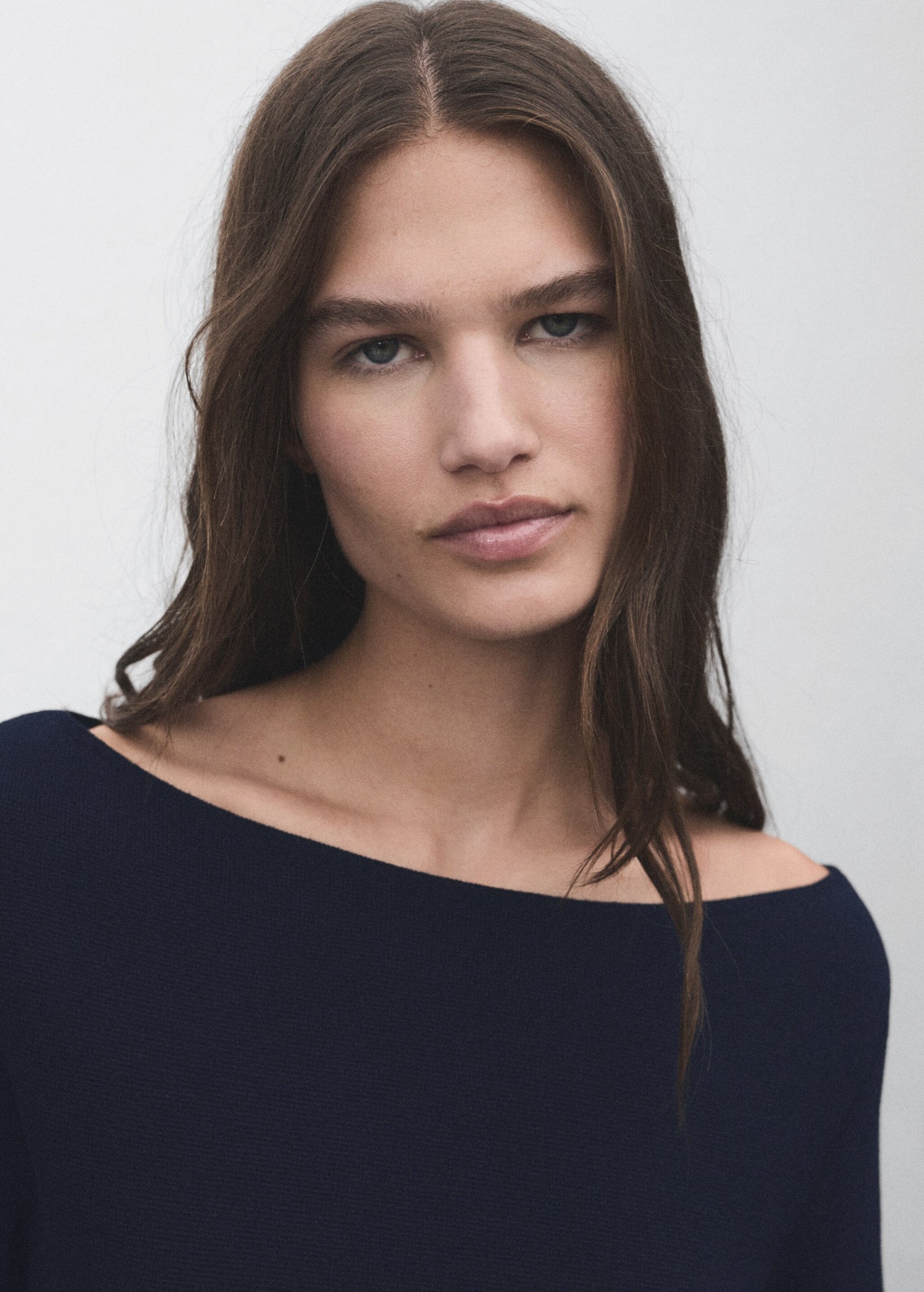 Mango Pullover dunkelblau