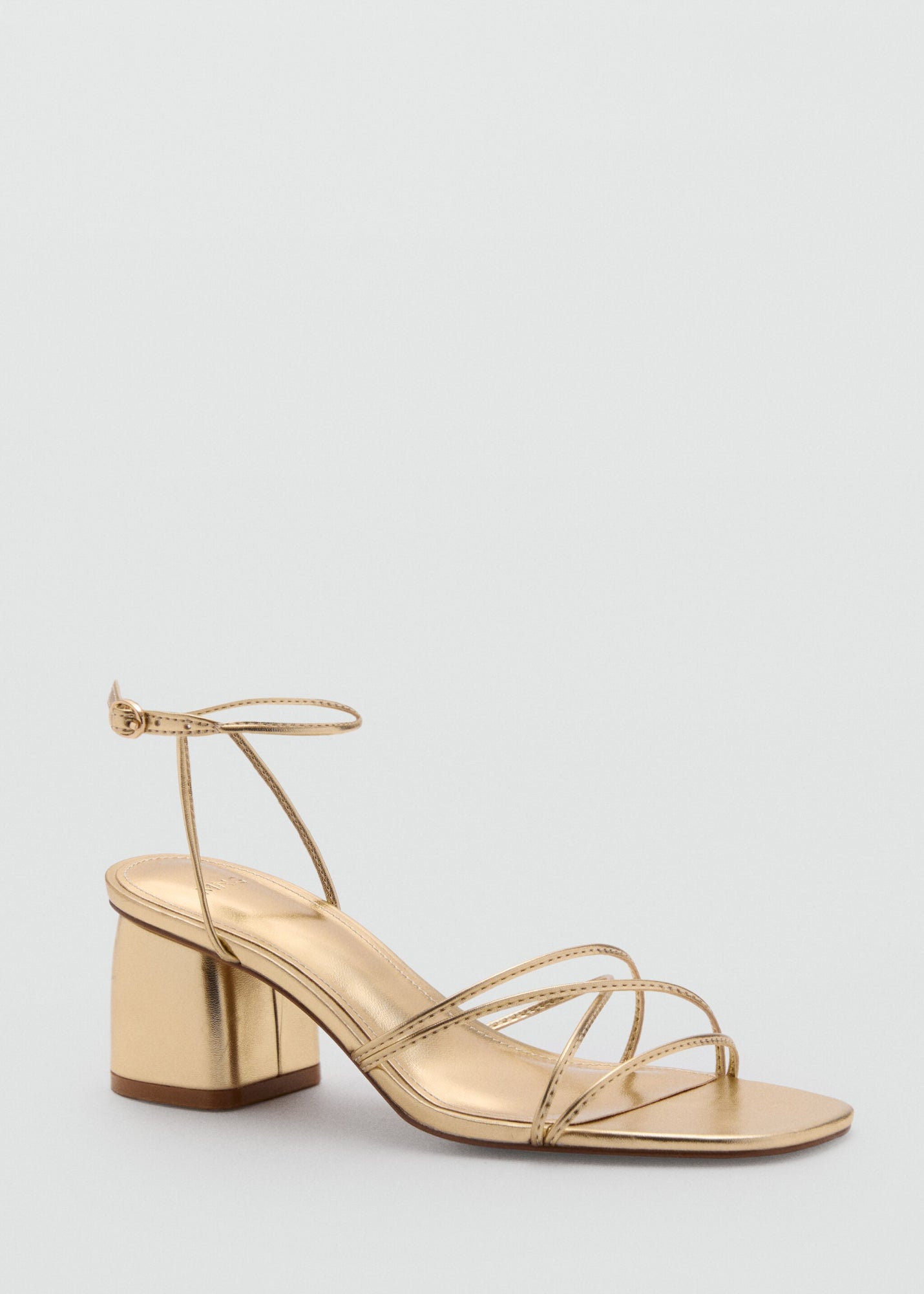 Mango Pumps gold