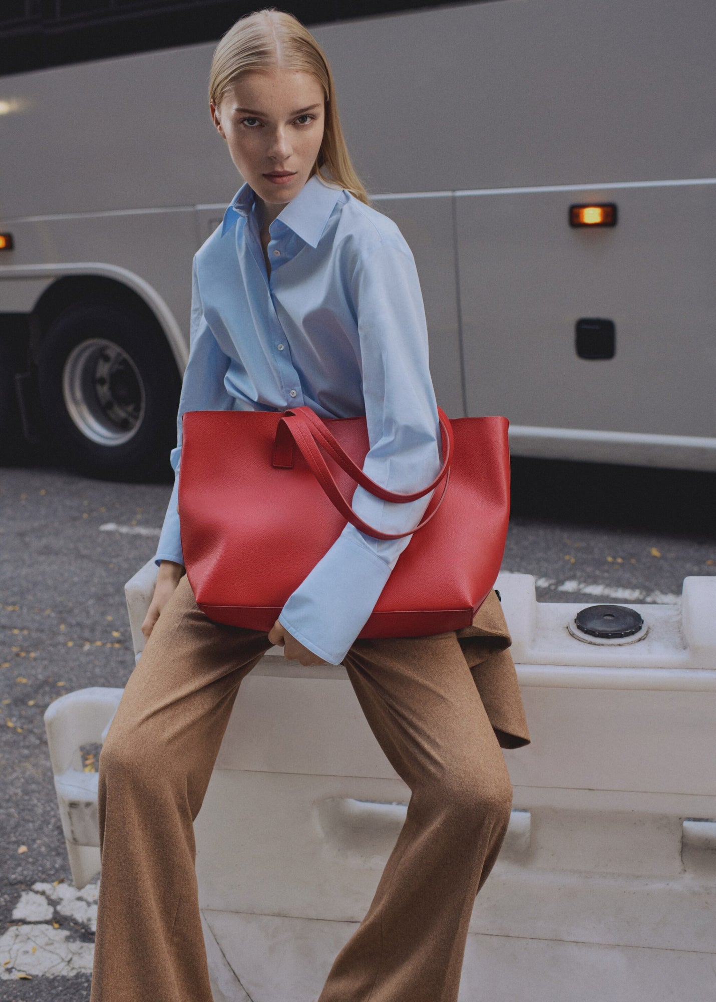 Mango Handtaschen rot