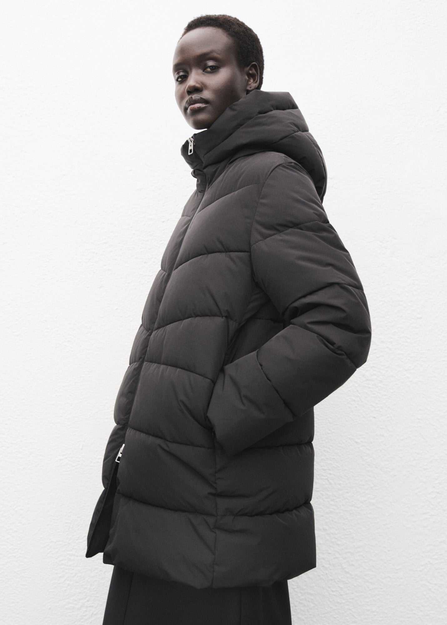 Mango Outdoor-Jacken schwarz