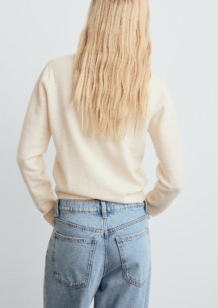 Mango Strickjacken weiß