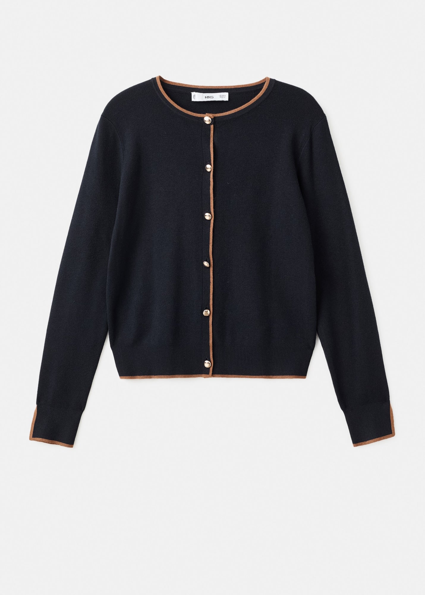 Mango Strickjacken dunkelblau