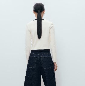 Mango Strickjacken weiß