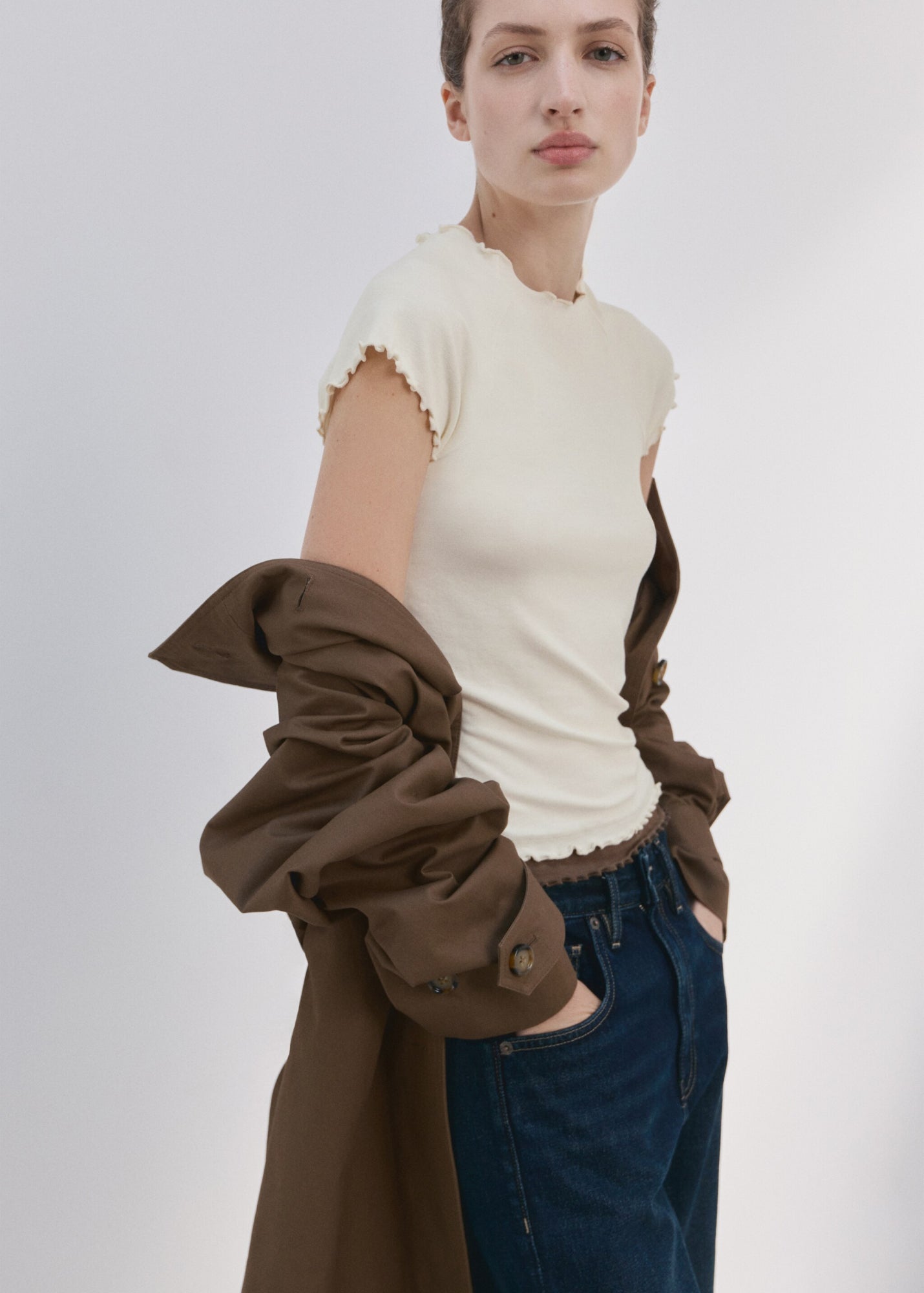 Mango T-Shirts beige