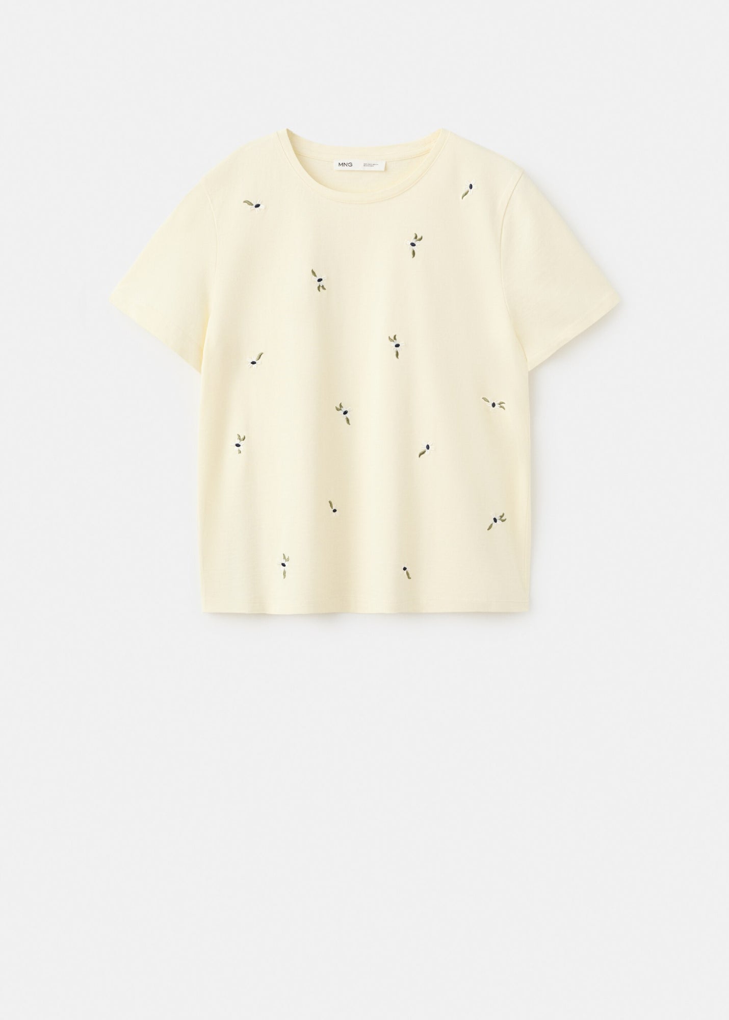 Mango T-Shirts gelb